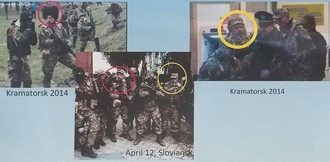 Údajné důkazy americké vlády o přítomnosti ruských ozbrojenců na Ukrajině.