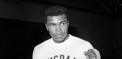 Legendární boxer Muhammad Ali.