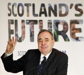 Referendum o nezávislosti se bude ve Skotsku konat za necelý měsíc. Premiér Alec Salmond je optimista.
