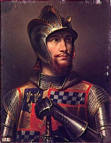 Skot John Stuart of Darnley pomáhal Francouzům.