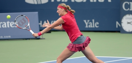 Petra Kvitová si zahraje o finále turnaje v New Havenu.