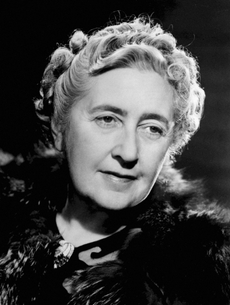 Spisovatelka Agatha Christieová.