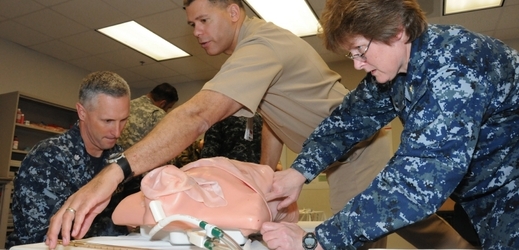Vojenští zdravotničtí instruktoři americké armády (ilustrační foto).