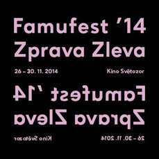 Oficiální plakát letošního Famufestu.