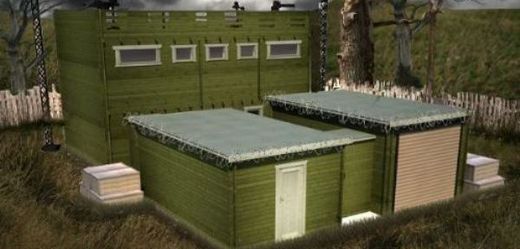 Zombie Fortification Cabin - srub, který vás ochrání před zombíky.