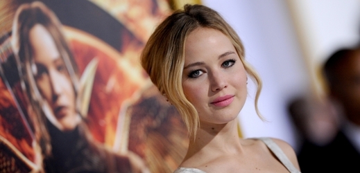 Jennifer Lawrenceová na premiéře filmu Hunger Games: Síla vzdoru 1. část.