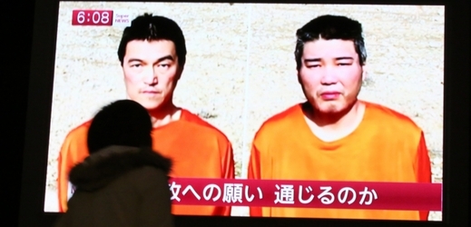 Kenji Goto (vlevo) a Haruna Yukawa.