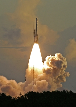 Start rakety Delta 2 se sondou Dawn.