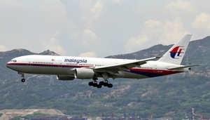 Malajsijský Boeing 777.