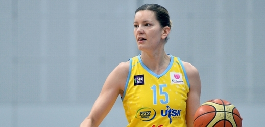 Basketbalistka Eva Vítečková.