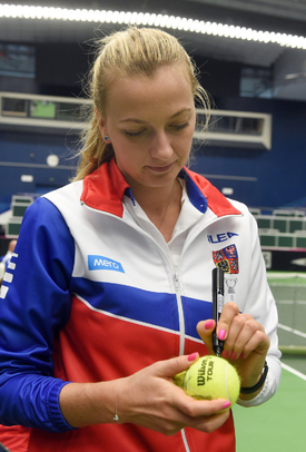 Dvojnásobná vítězka Wimbledonu Petra Kvitová.