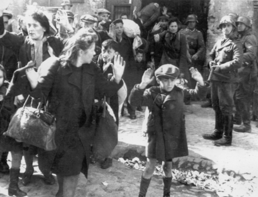 Židovské povstání ve Varšavském ghettu.