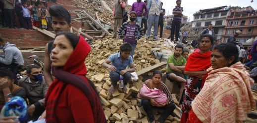 Zemětřesení v Nepálu bylo nebývale silné.