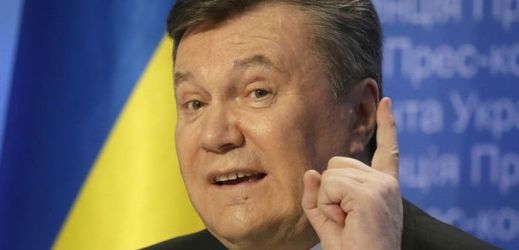 Svržený prezident Ukrajiny Viktor Janukovyč.
