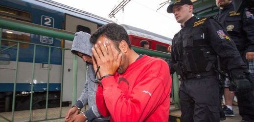 Na konci června zadržela česká policie v Ústí nad Labem nelegální cestující ve vlaku mířícím do Německa.