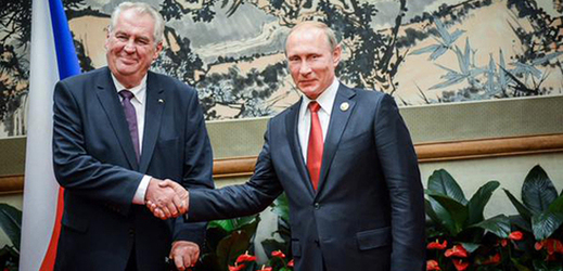 Miloš Zeman (vlevo) a Vladimír Putin.