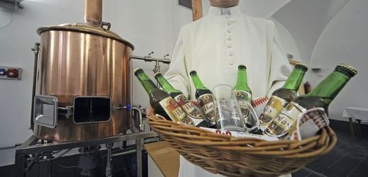 Želivský pivovar v klášteře premonstrátů.