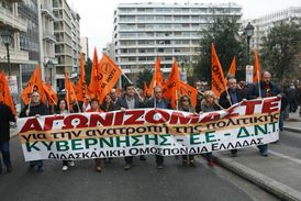 Hlavní město Řecka se stalo centrem protestů proti chystajícím se politickým reformám.