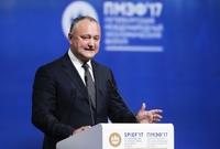 Moldavský prezident Igor Dodon.