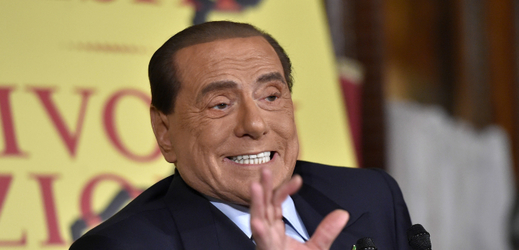 Bývalý italský premiér a mediální magnát Silvio Berlusconi.