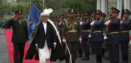 Afghánistánský prezident Ašraf Ghaní.