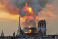 Požár katedrály Notre-Dame 15. dubna 2019.