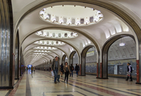 Moskevské metro.
