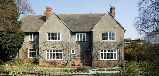 Dům, ve kterém žil a tvořil John Ronald Reuel Tolkien.